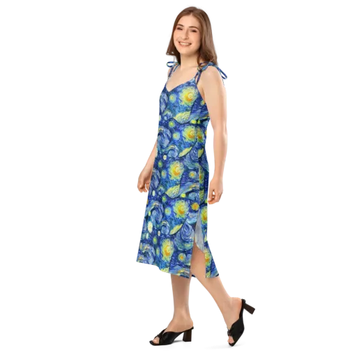Celestial Swell on a Slip Dress