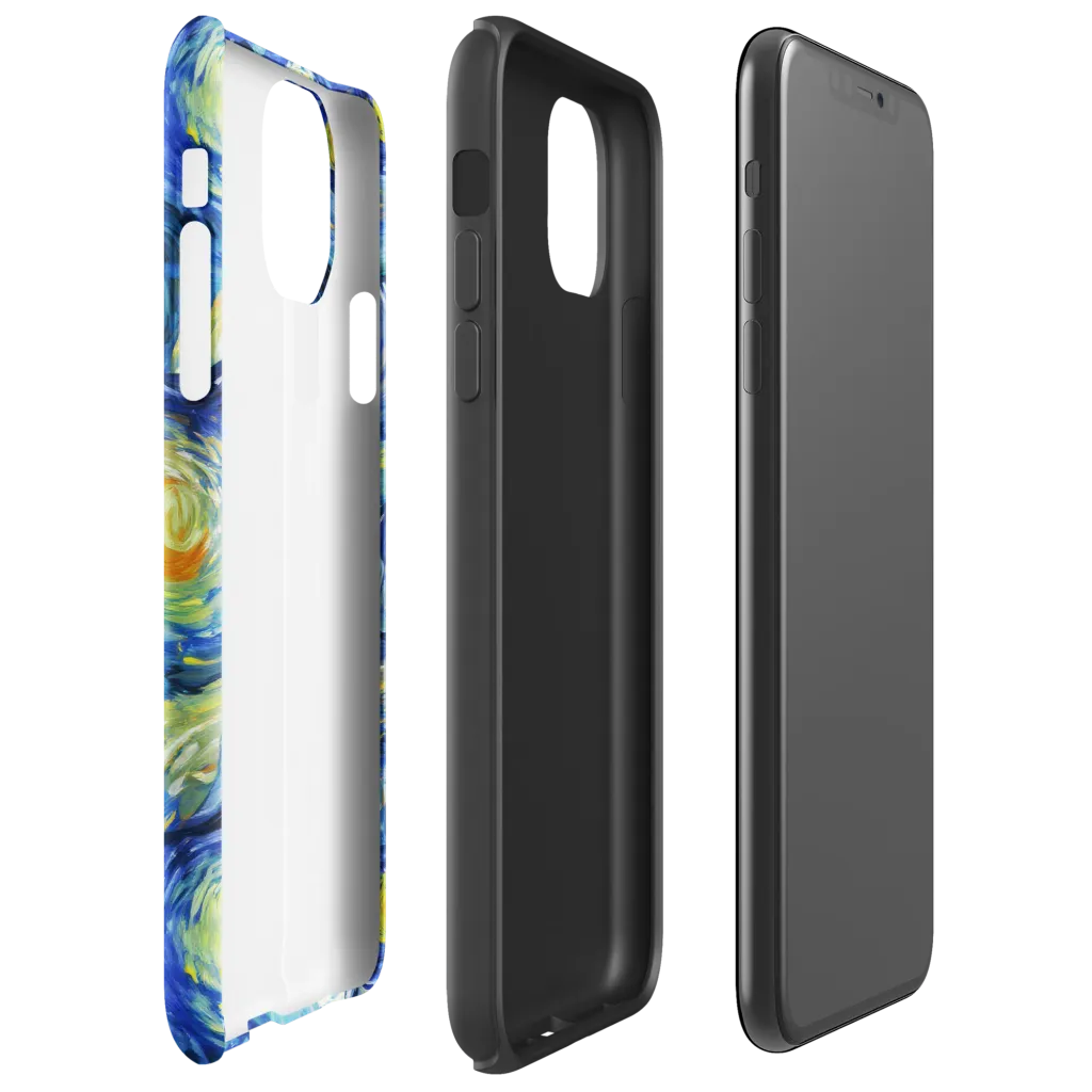 Celestial Swell on Tough Case for iPhone® — Right