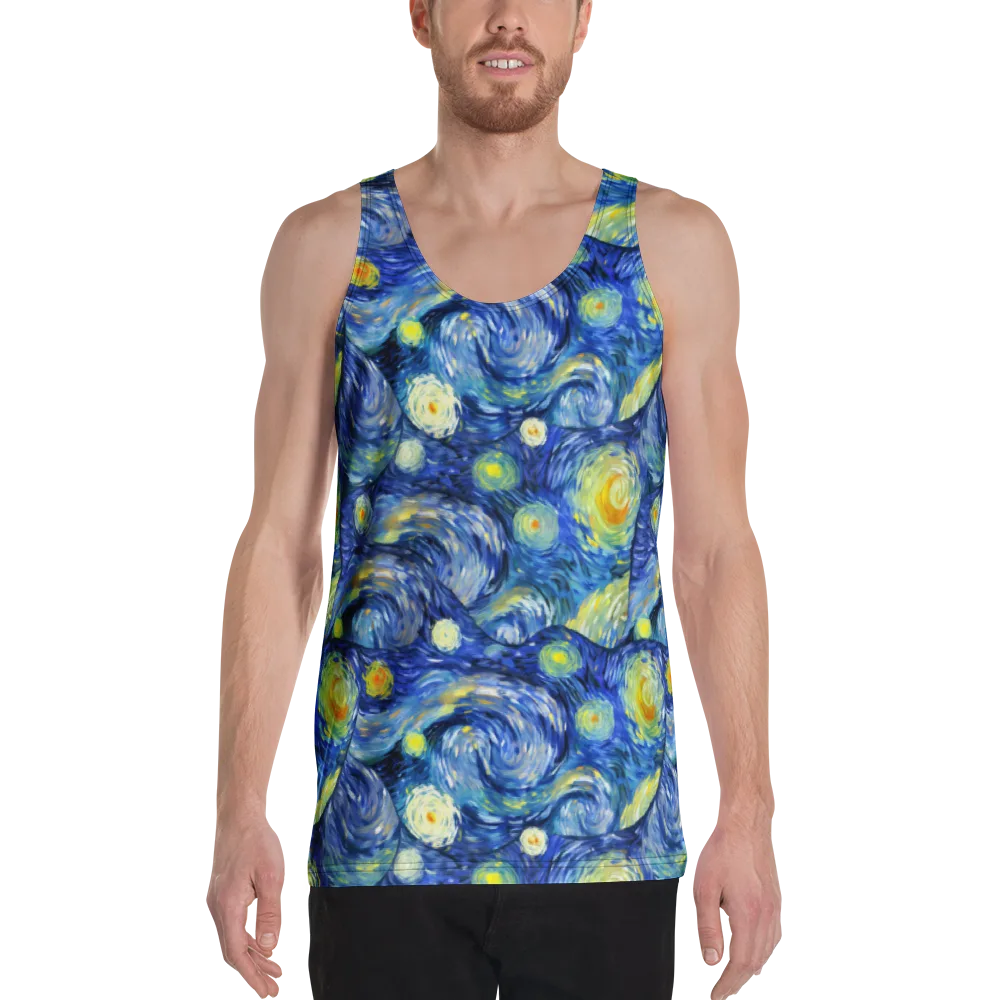 Celestial Swell on Men's Tank Top — Front