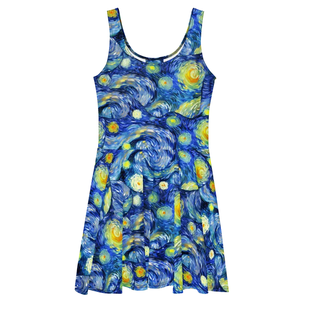 Celestial Swell on Skater Dress — Front
