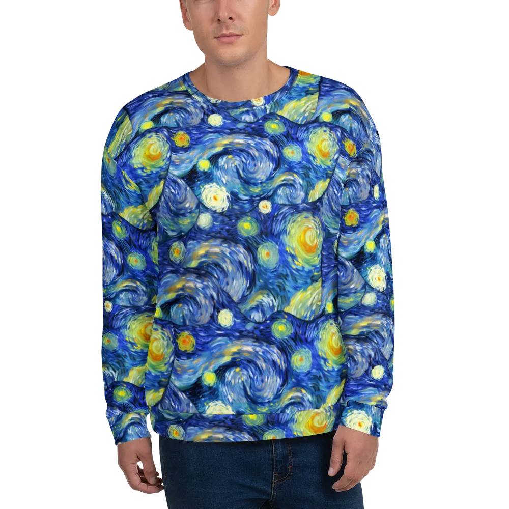 Celestial Swell on Sweatshirt — Front