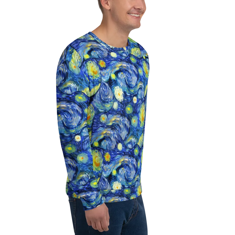 Celestial Swell on Sweatshirt — Right Front