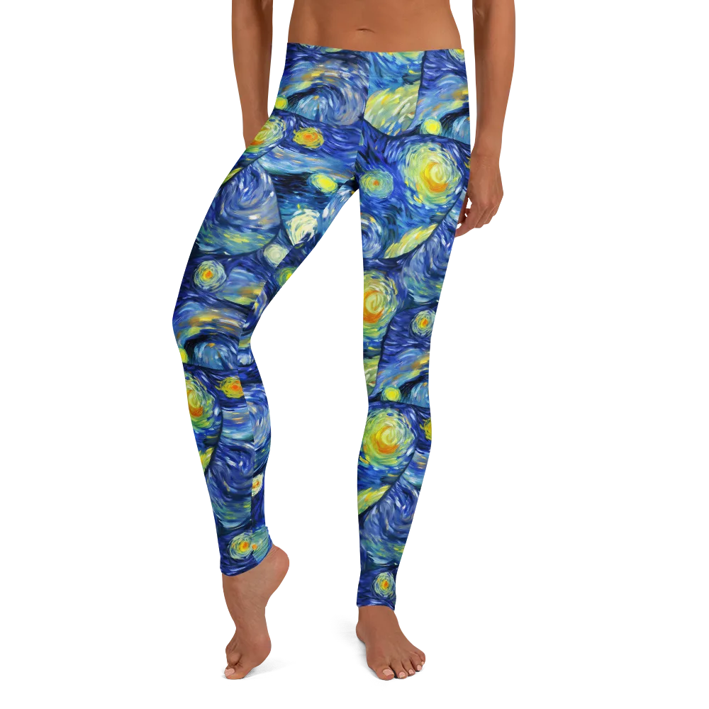 Celestial Swell on Leggings — Front