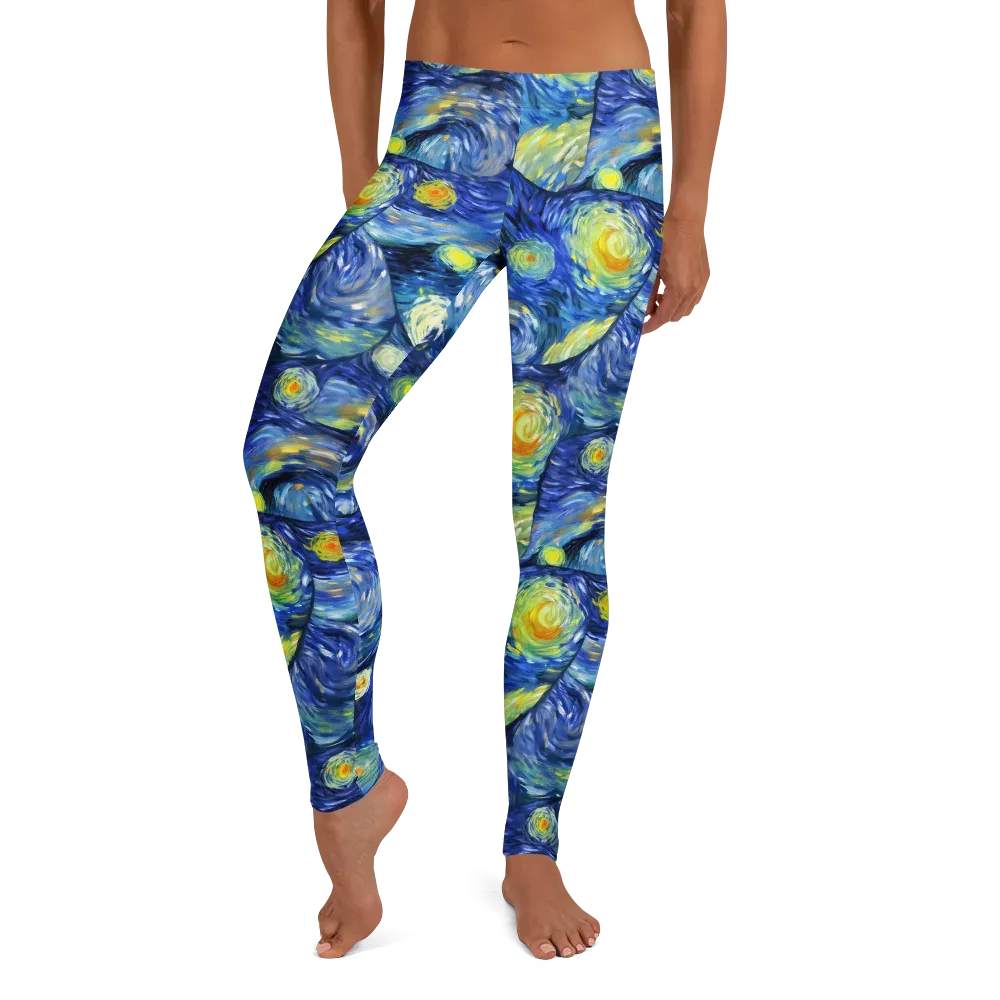 Celestial Swell on Leggings — Front