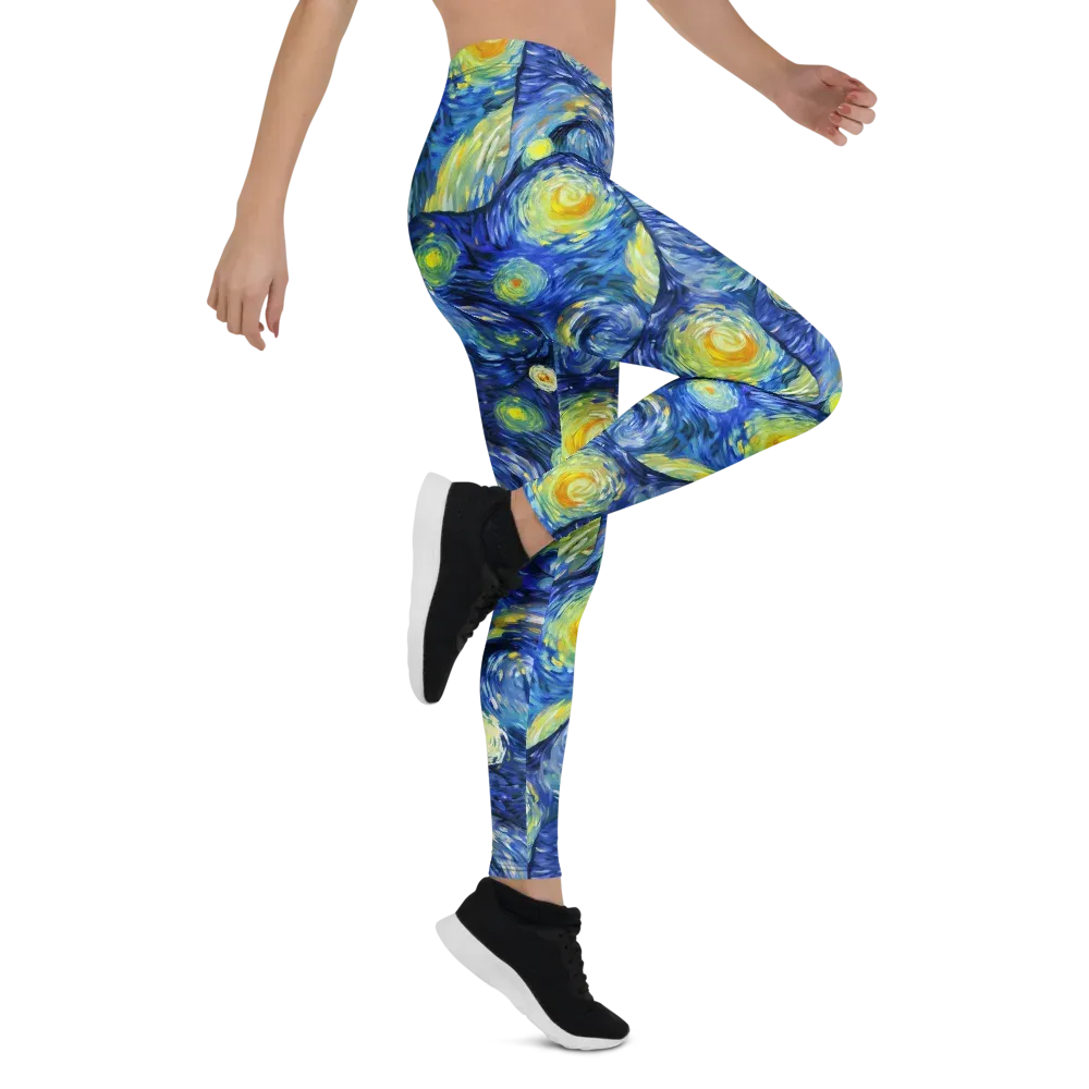 Celestial Swell on Leggings — Right