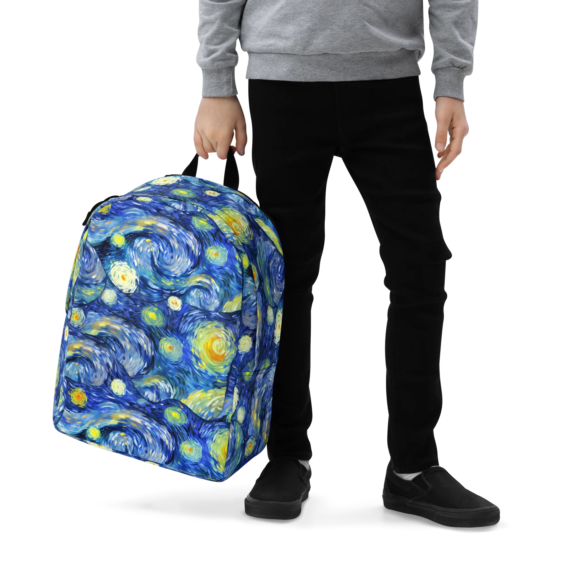 Celestial Swell on Minimalist Backpack — Zoomed-in