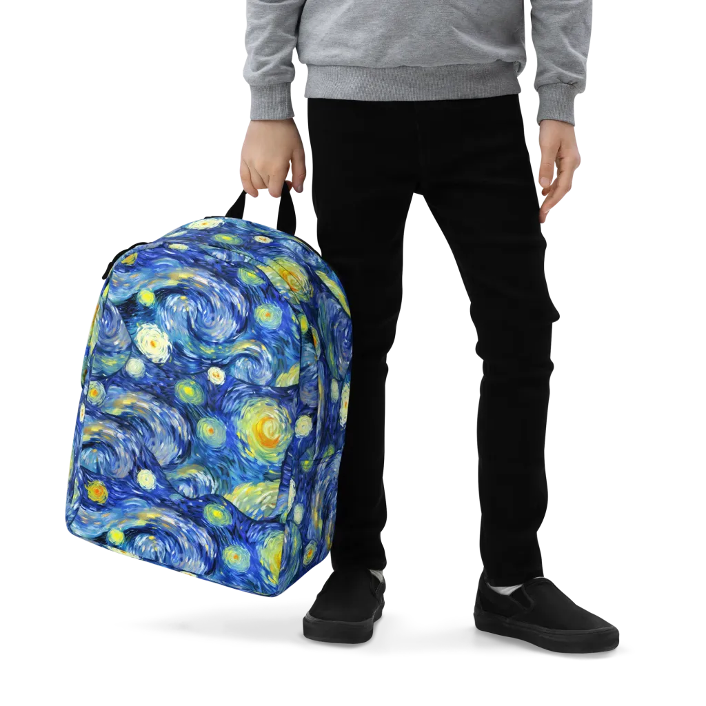 Celestial Swell on Minimalist Backpack — Zoomed-in