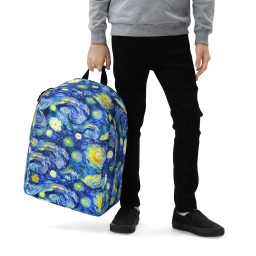 Celestial Swell on a Minimalist Backpack