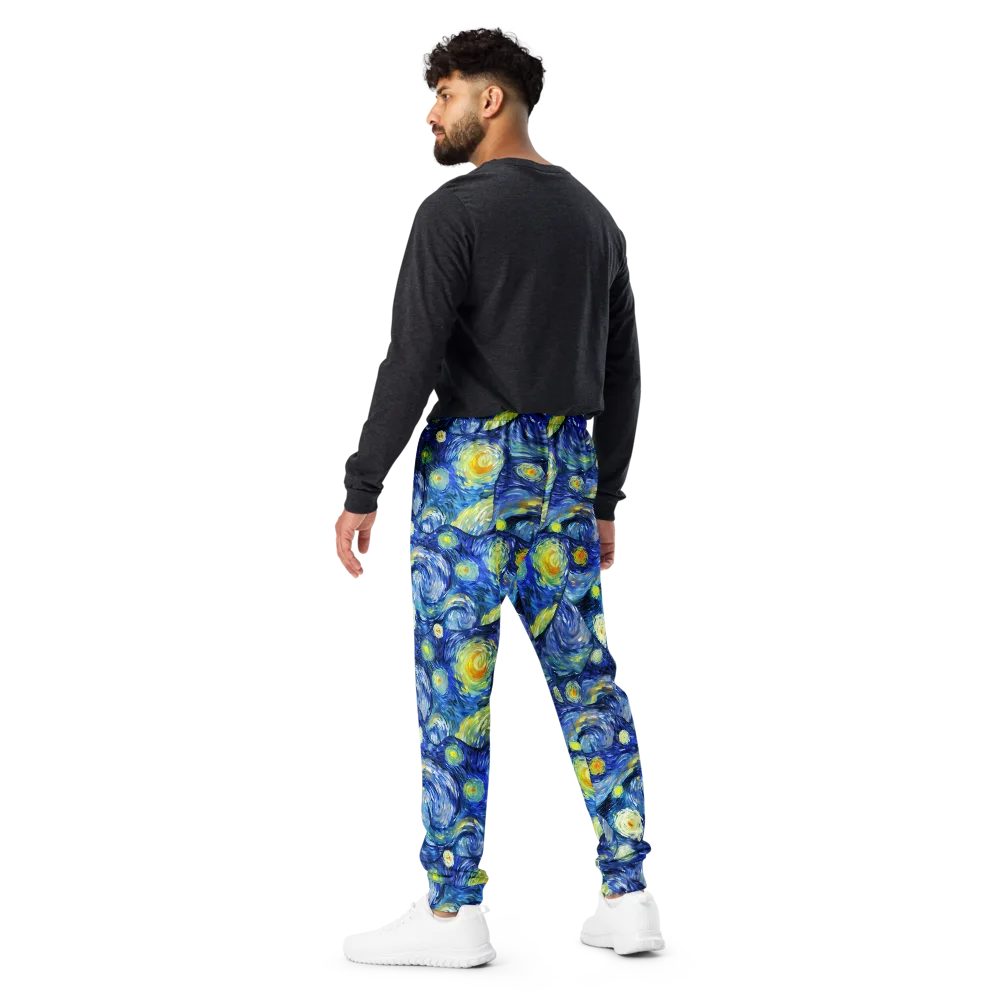 Celestial Swell on Men's Joggers — Back