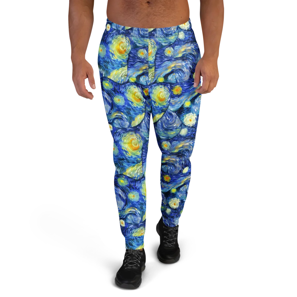 Celestial Swell on Men's Joggers — Front