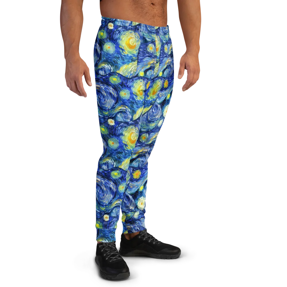 Celestial Swell on Men's Joggers — Right