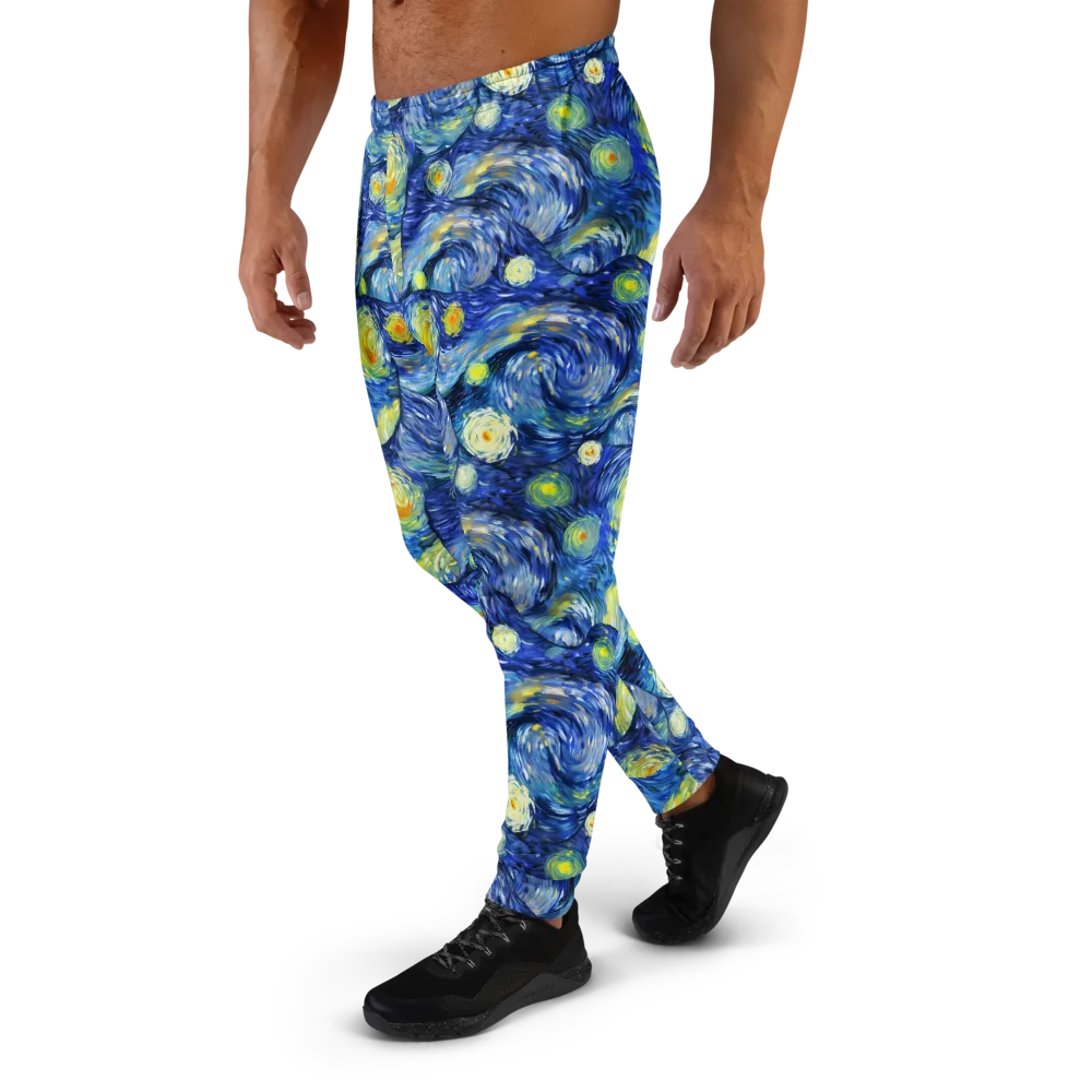 Celestial Swell on Men's Joggers — Left