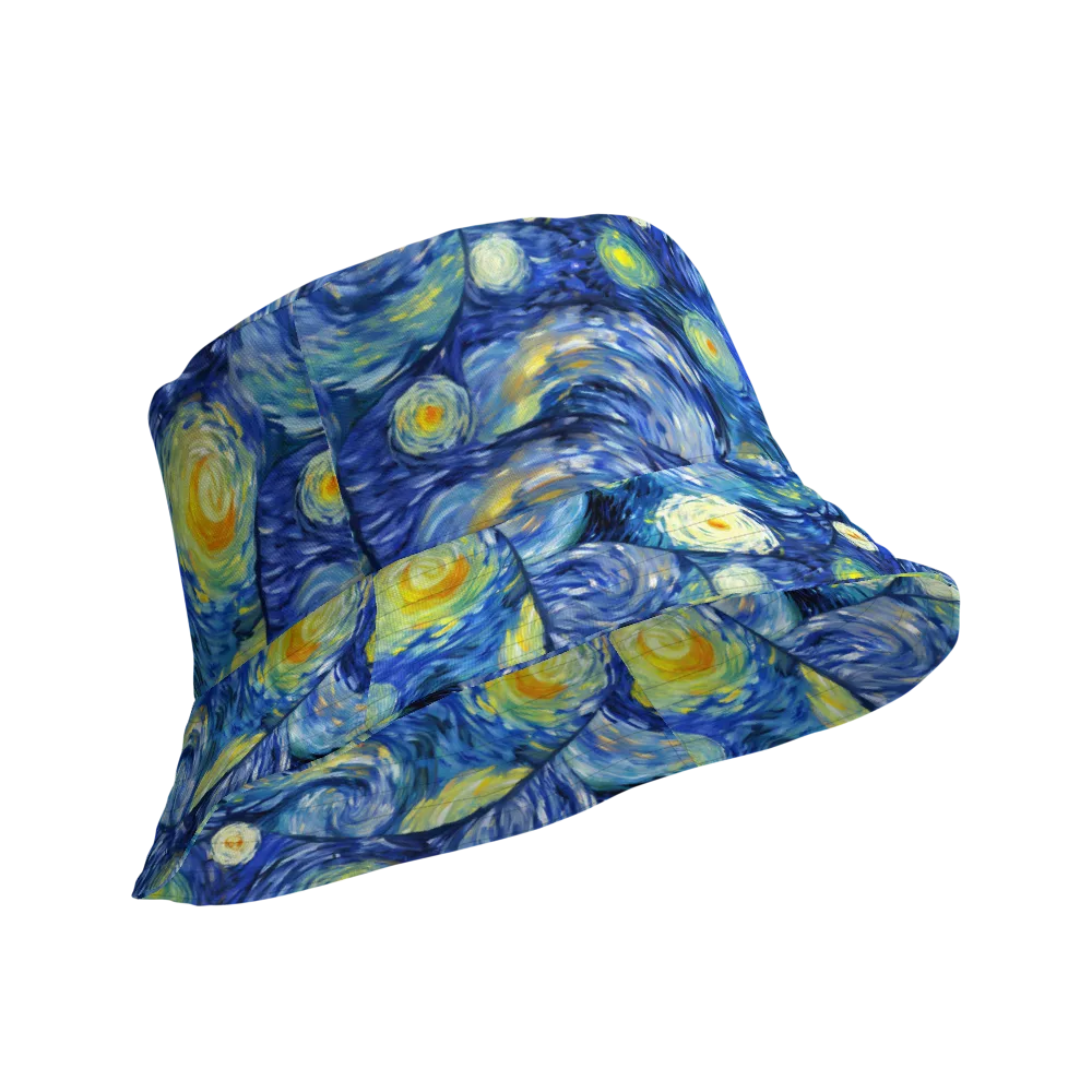 Celestial Swell on Reversible Bucket Hat — Product details Outside