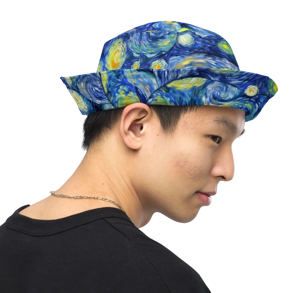 Celestial Swell on Reversible Bucket Hat — Right Outside