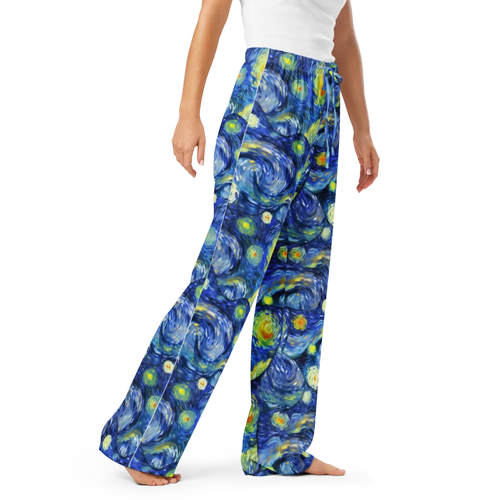 Celestial Swell on Women's Pajama Pants — Right Front