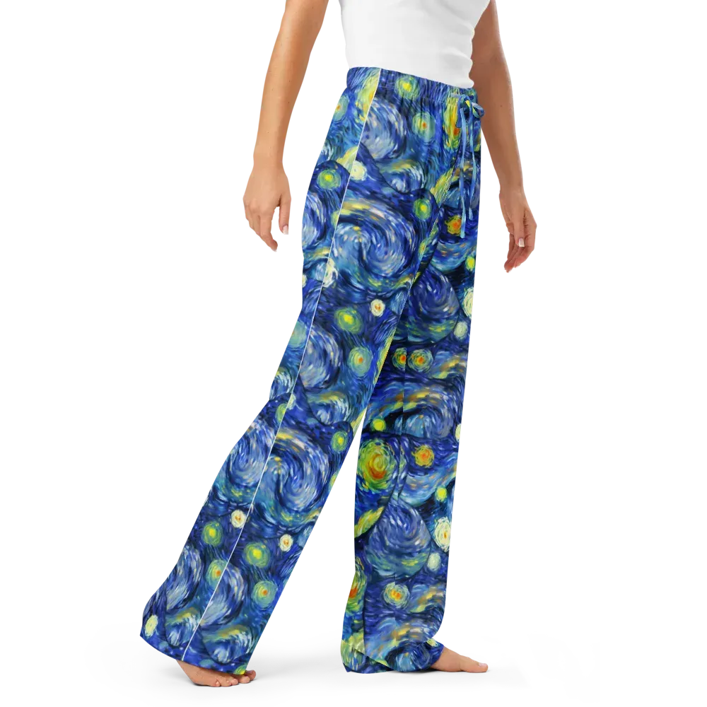 Celestial Swell on Women's Pajama Pants — Right Front