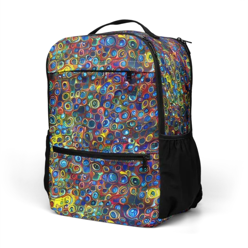 Vortex Mosaic on a Utility Backpack