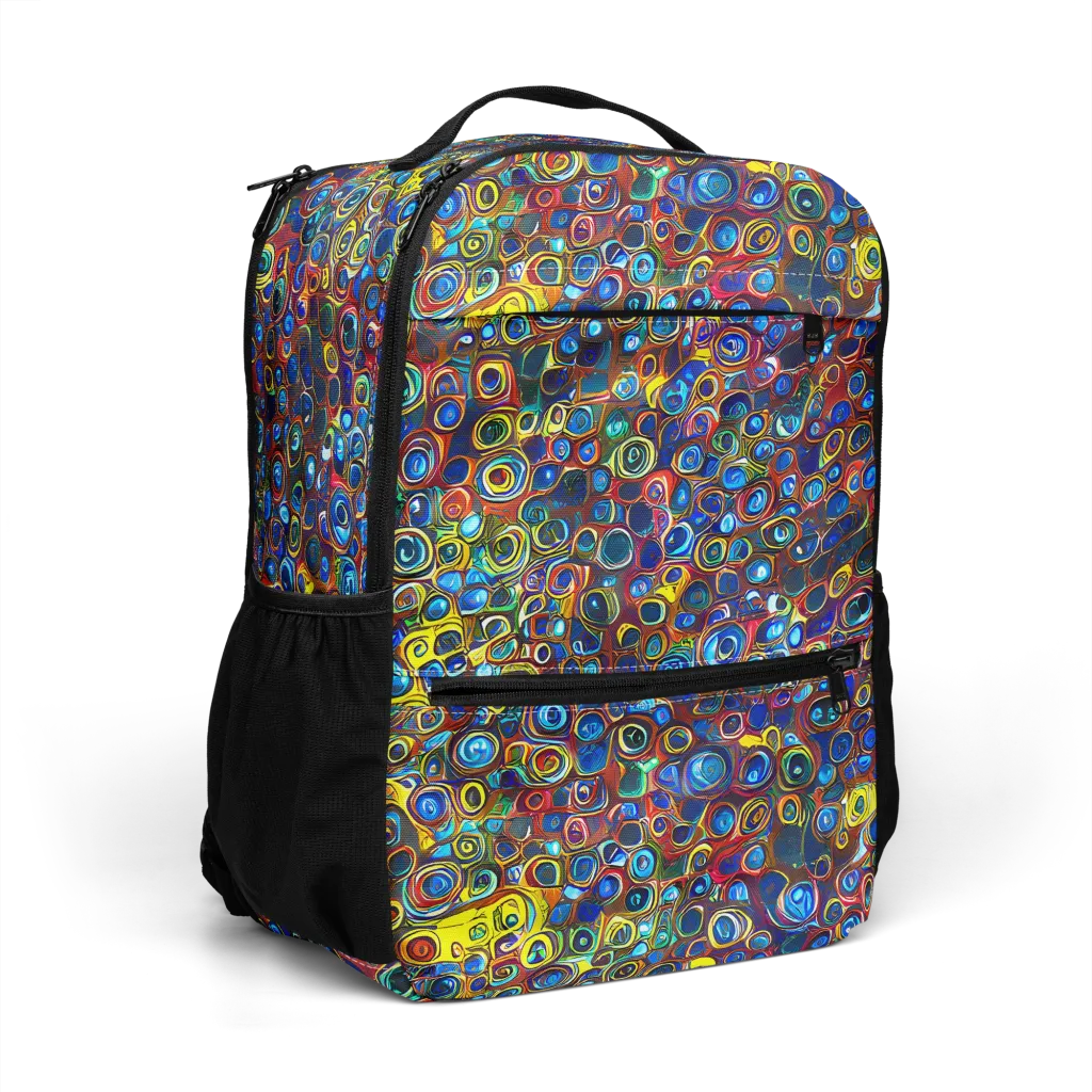 Vortex Mosaic on Utility Backpack — Right Front