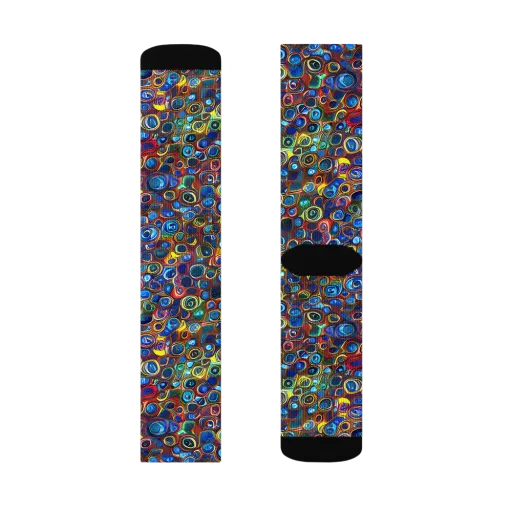 Vortex Mosaic on a Socks