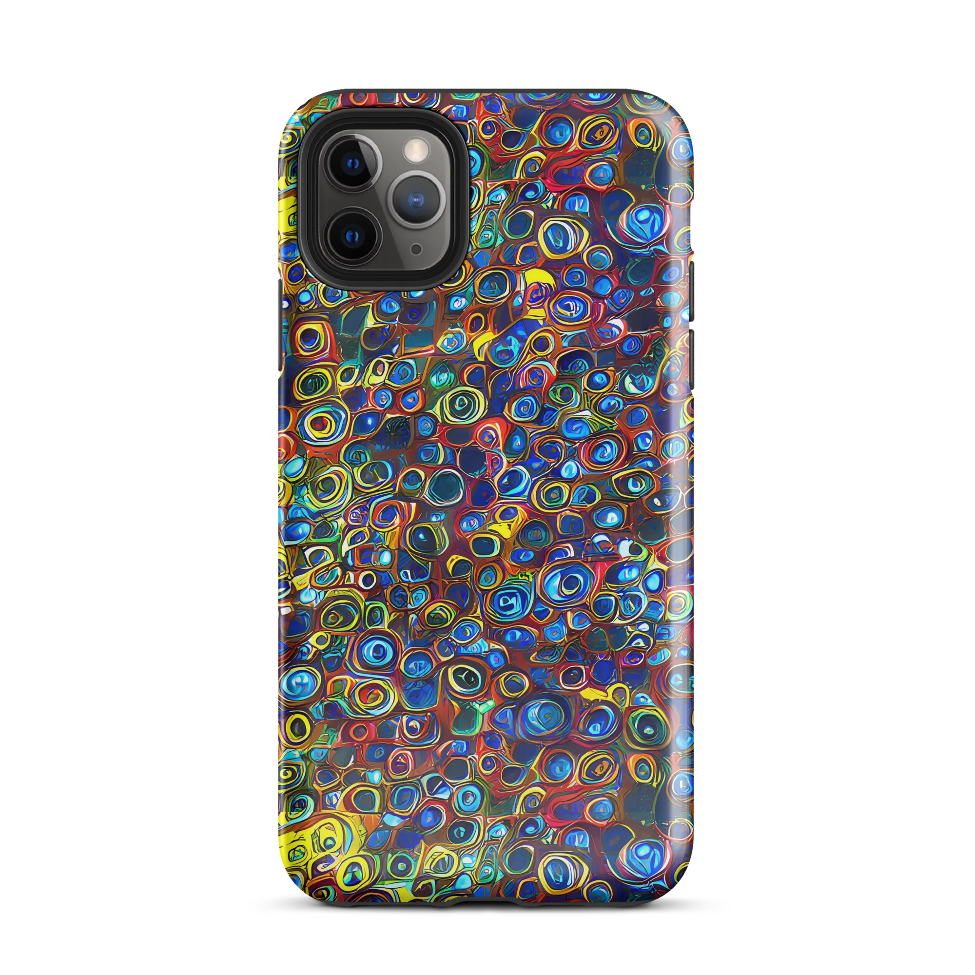Vortex Mosaic on Tough Case for iPhone® — Front