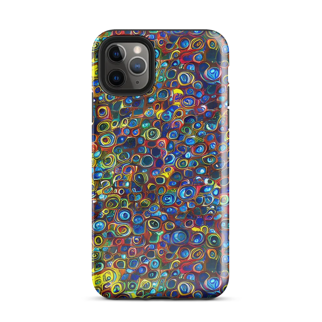 Vortex Mosaic on Tough Case for iPhone® — Front