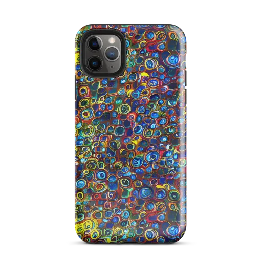 Vortex Mosaic on a Tough Case for iPhone®