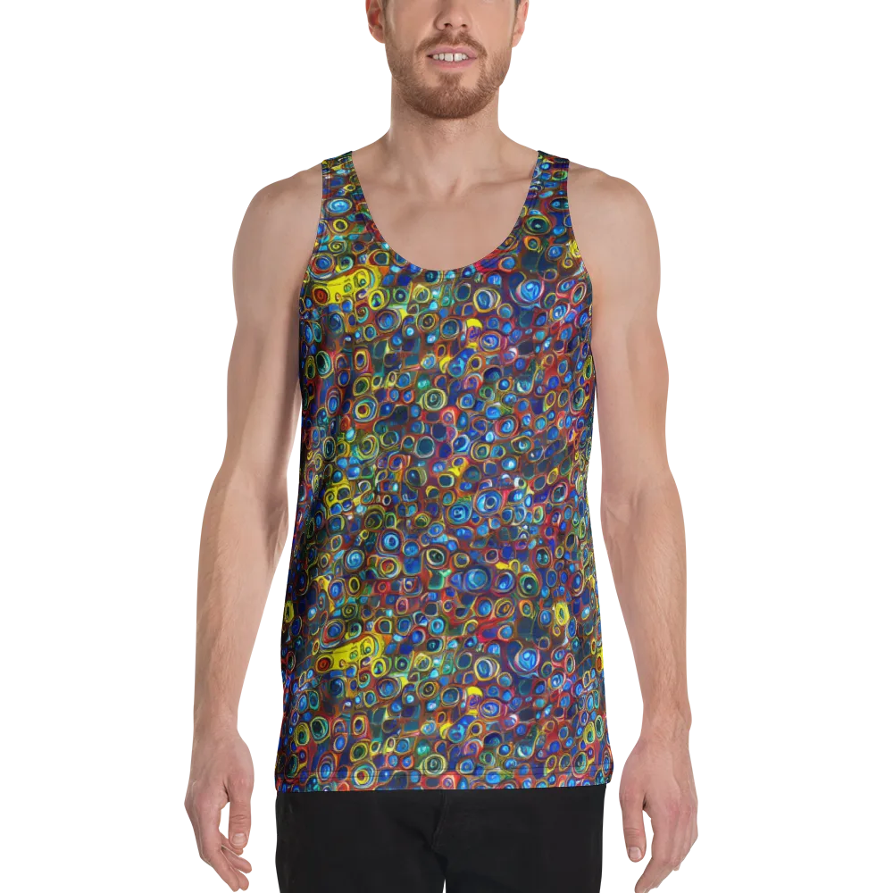 Vortex Mosaic on Men's Tank Top — Front