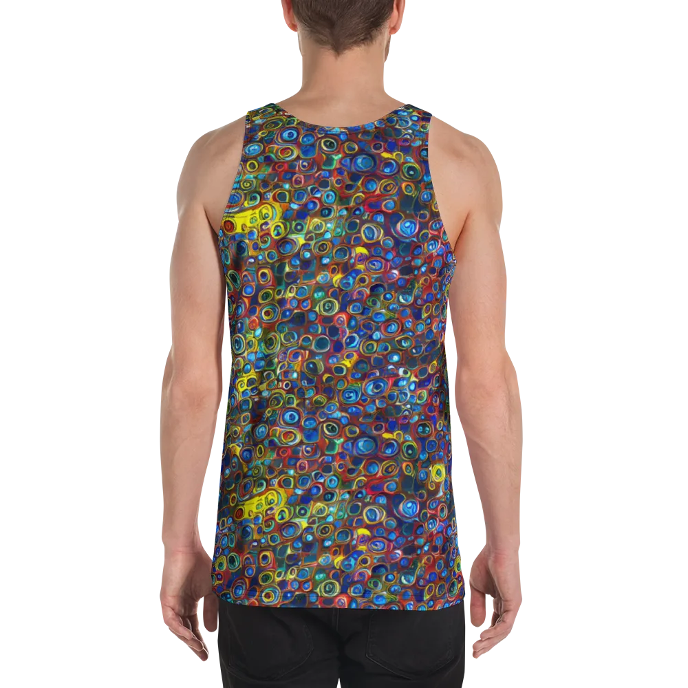 Vortex Mosaic on Men's Tank Top — Back