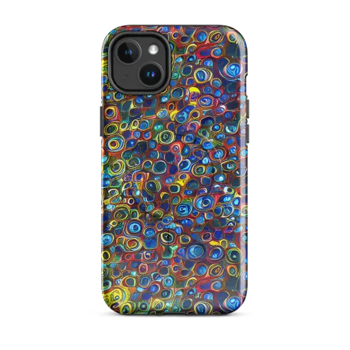 Vortex Mosaic on a MagSafe Tough Case for iPhone®