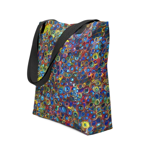 Vortex Mosaic on a Tote Bag