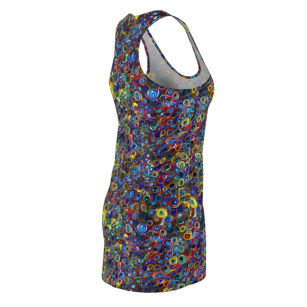 Vortex Mosaic on Racerback Dress — Back Side