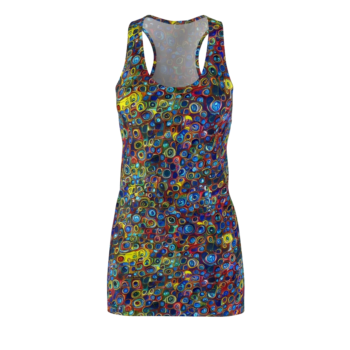 Vortex Mosaic on Racerback Dress — Front