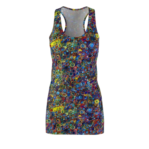Vortex Mosaic on a Racerback Dress