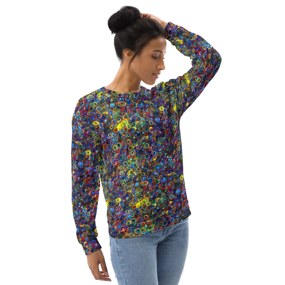 Vortex Mosaic on Sweatshirt — Right Front