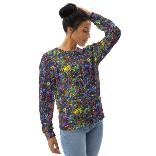 Vortex Mosaic on a Sweatshirt