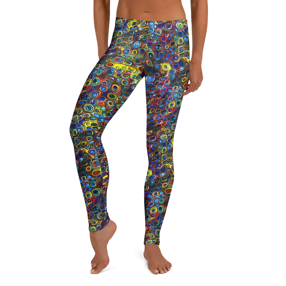 Vortex Mosaic on Leggings — Front