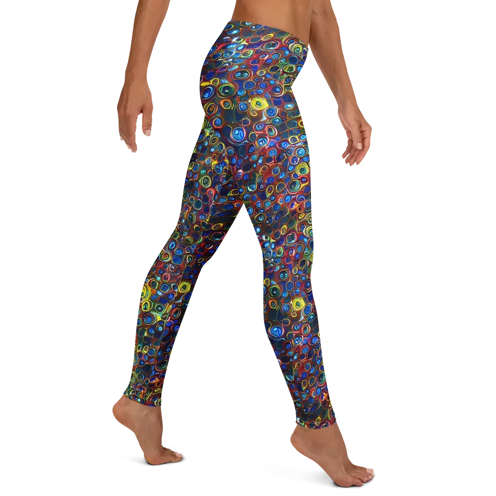 Vortex Mosaic on Leggings — Right