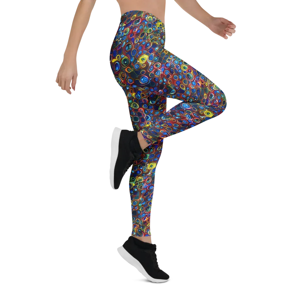Vortex Mosaic on Leggings — Right