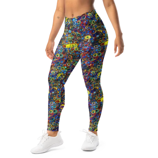 Vortex Mosaic on a Leggings