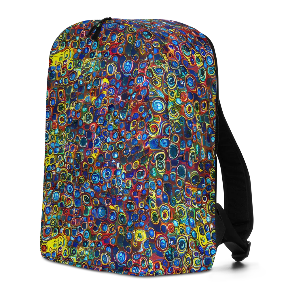 Vortex Mosaic on Minimalist Backpack — Left
