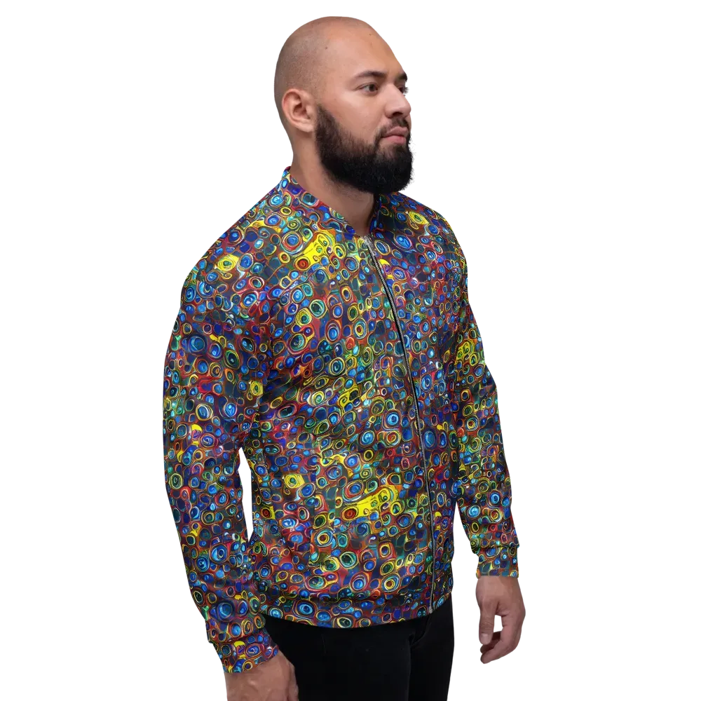 Vortex Mosaic on Bomber Jacket — Right