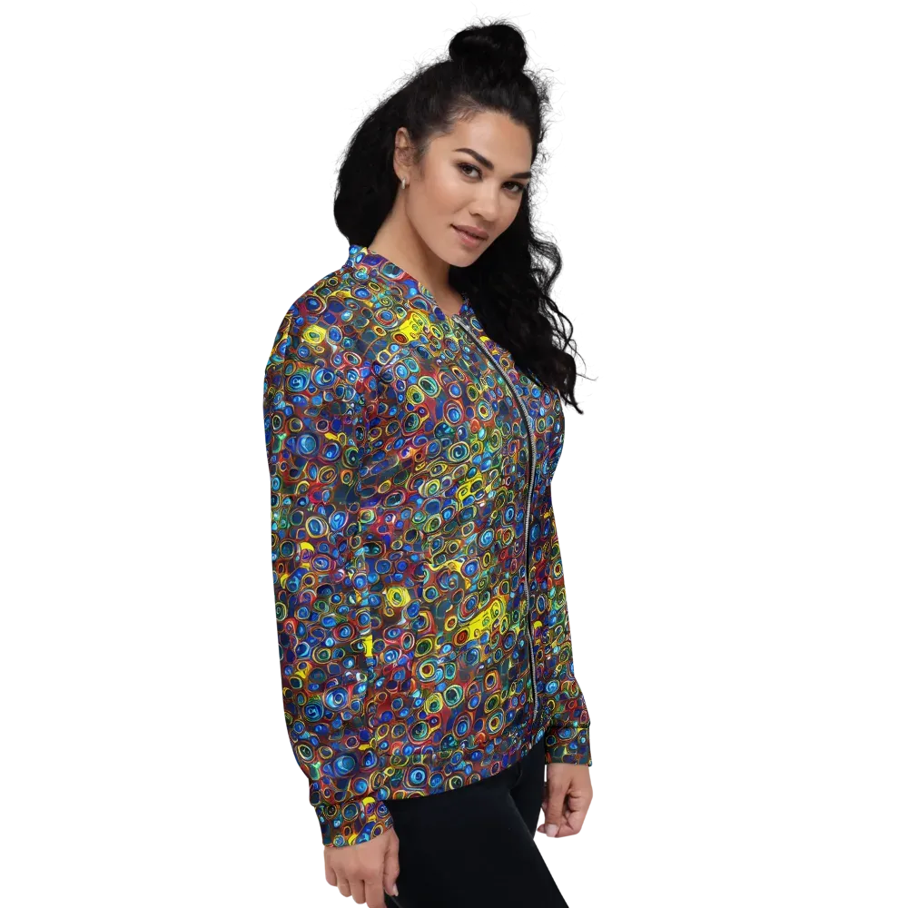 Vortex Mosaic on Bomber Jacket — Right