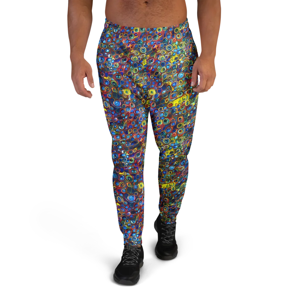 Vortex Mosaic on Men's Joggers — Front