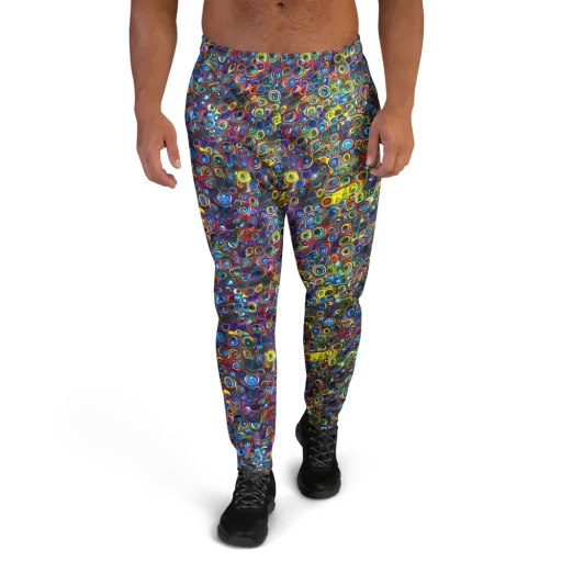 Vortex Mosaic on a Men's Joggers