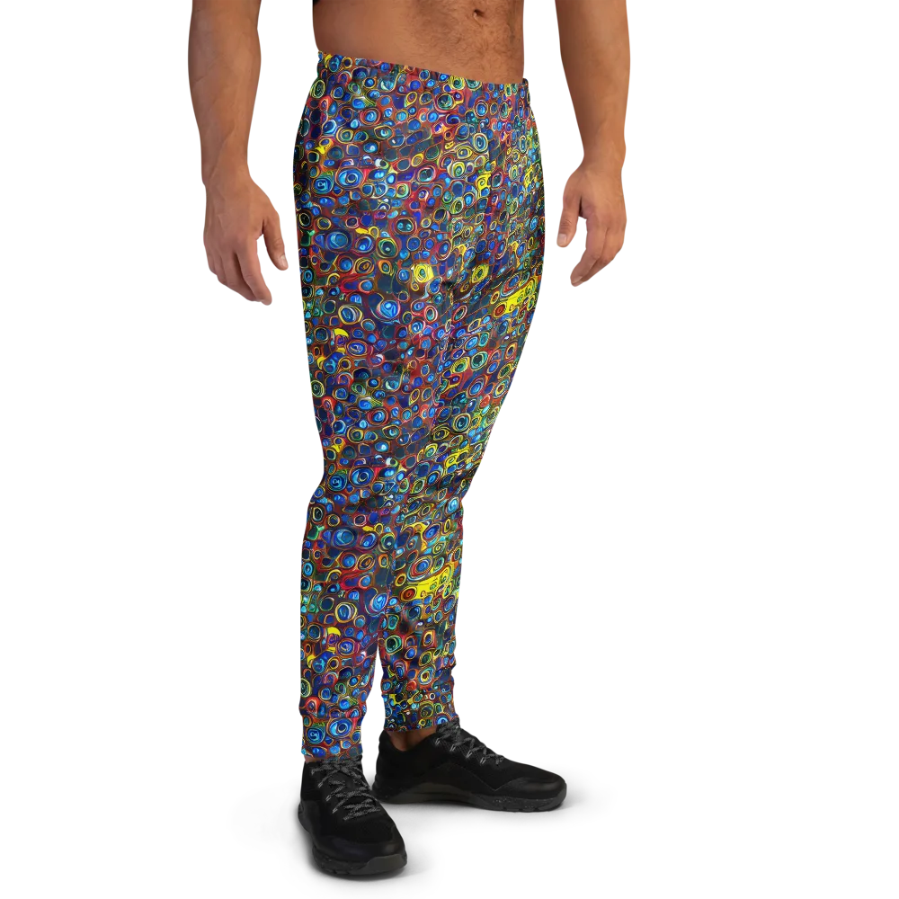 Vortex Mosaic on Men's Joggers — Right