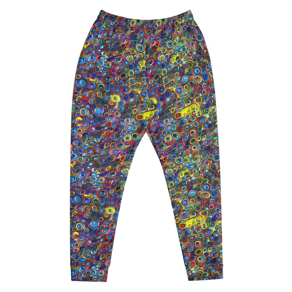 Vortex Mosaic on Men's Joggers — Front