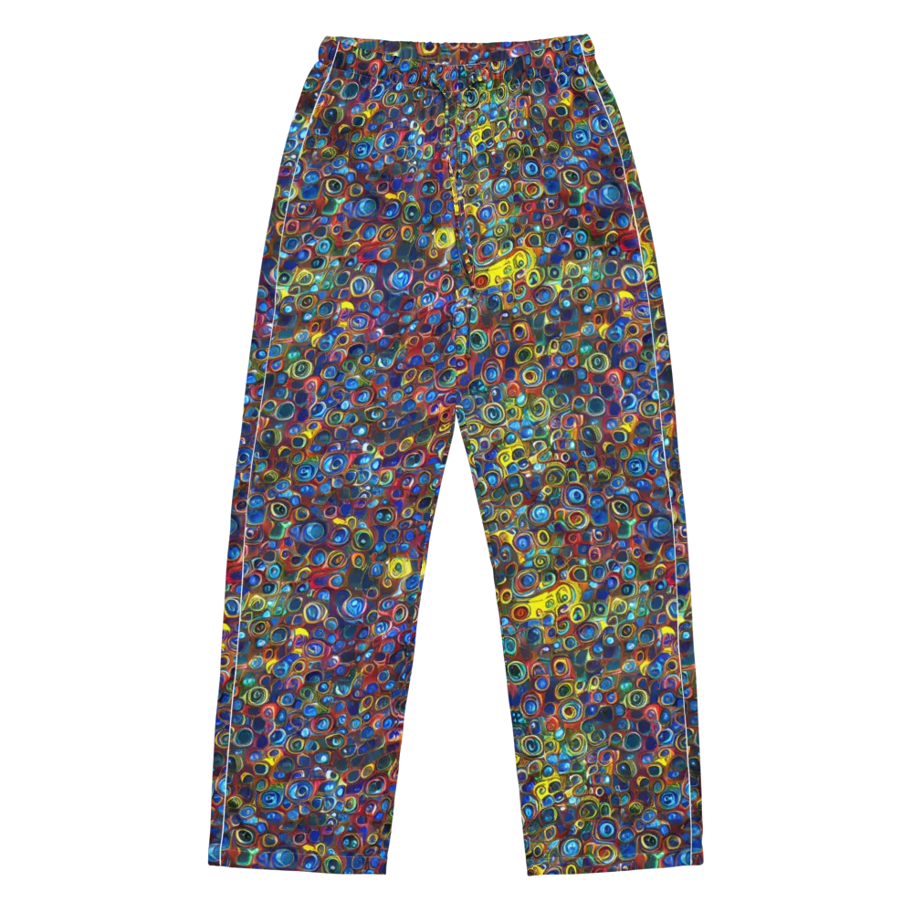 Vortex Mosaic on Women's Pajama Pants — Front
