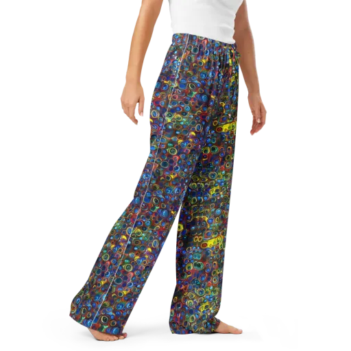 Vortex Mosaic on a Women's Pajama Pants