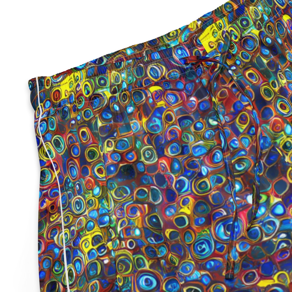 Vortex Mosaic on Women's Pajama Shorts — Product details