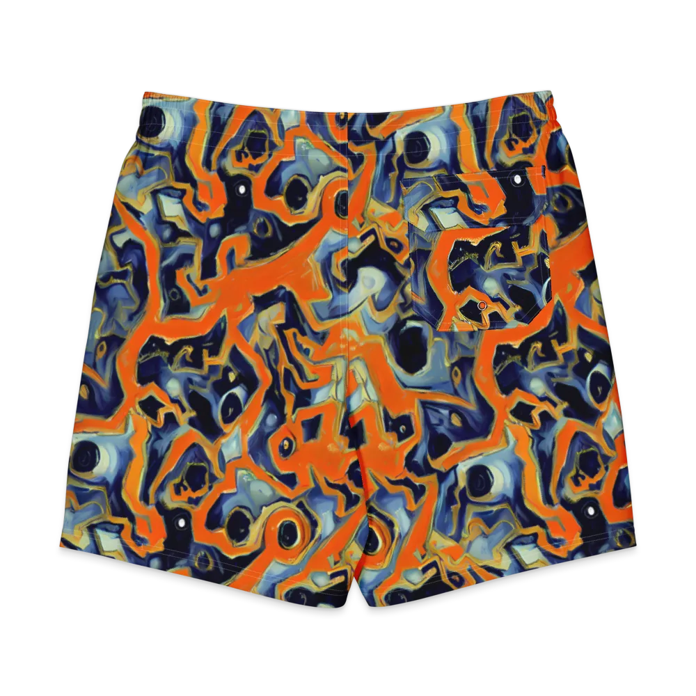 Sonic Melt on Men's Board Shorts — Back